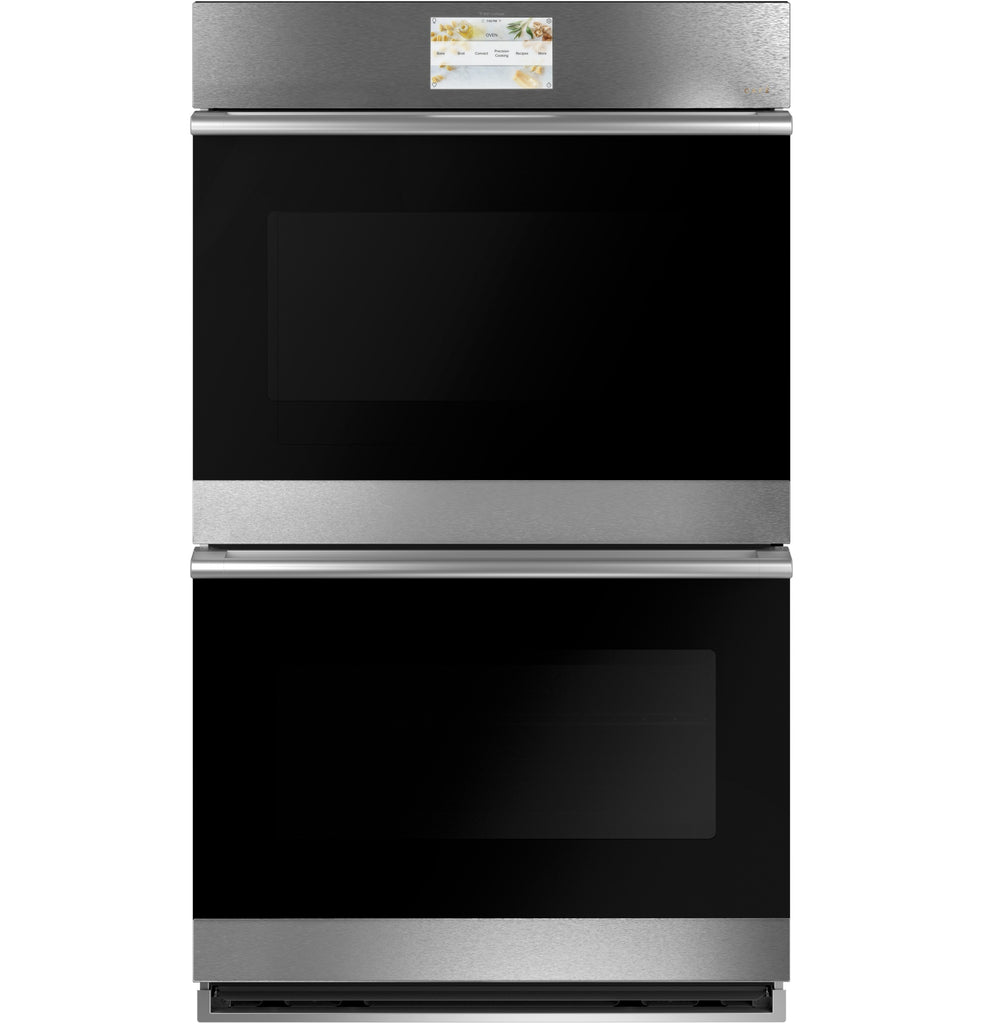 Café™ 30" Smart Double Wall Oven with Convection in Platinum Glass