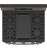 GE Profile™ 30" Free-Standing Gas Double Oven Convection Range with No Preheat Air Fry