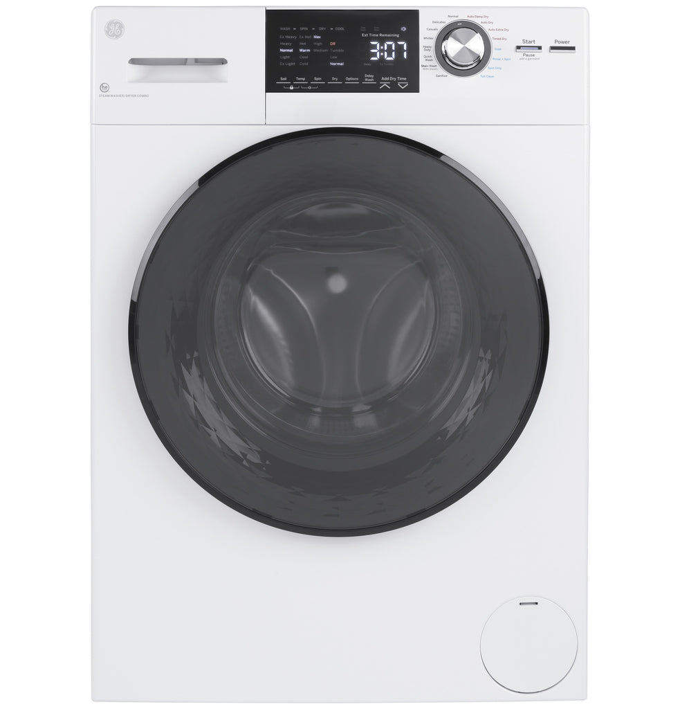 GE® 24" 2.4 cu. ft.Capacity Front Load Washer/Condenser Dryer