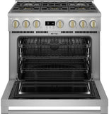 Monogram 36" Dual-Fuel Professional Range with 6 Burners (Natural Gas)