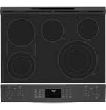 GE Profile™ 30" Smart Slide-In Electric Convection Fingerprint Resistant Range with No Preheat Air Fry