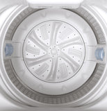 GE® Space-Saving 2.8 cu. ft. Capacity Stationary Washer with Stainless Steel Basket