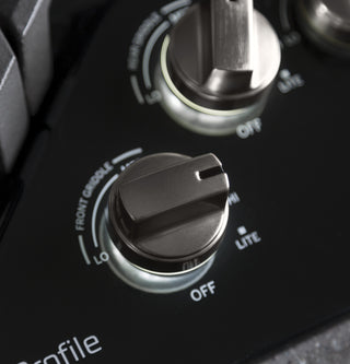 GE Profile™ 36" Built-In Gas Cooktop with Optional Extra-Large Cast Iron Griddle