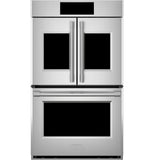 Monogram 30" French-Door Electric Convection Double Wall Oven Statement Collection