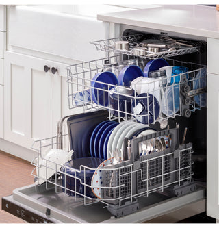 GE® Top Control with Plastic Interior Dishwasher with Sanitize Cycle & Dry Boost
