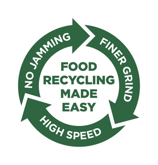 GE® 1/2 HP Disposall Green Continuous Feed Garbage Disposer Corded