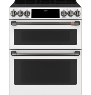 Café™ Front Control Induction Knobs and Handles - Brushed Black