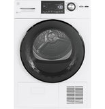 GE® 24" 4.1 Cu.Ft. Front Load Ventless Condenser Electric Dryer with Stainless Steel Basket