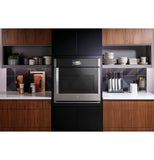 GE Profile™ 30" Smart Built-In Convection Single Wall Oven with Left-Hand Side-Swing Doors
