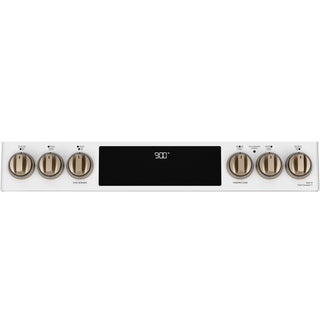 Café™ 30" Smart Slide-In, Front-Control, Induction and Convection Range with Warming Drawer