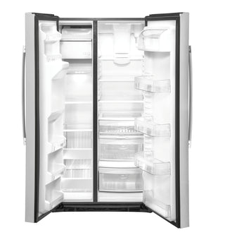 GE® 25.1 Cu. Ft. Fingerprint Resistant Side-By-Side Refrigerator
