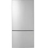 GE® ENERGY STAR® 17.7 Cu. Ft. Counter-Depth Bottom-Freezer Refrigerator