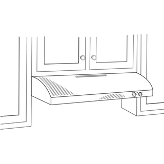 GE® Deluxe Range Hood