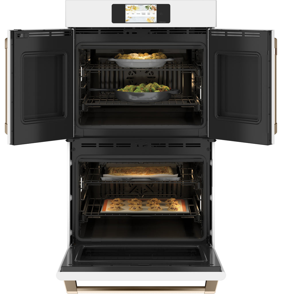 Café™ Professional Series 30" Smart Built-In Convection French-Door Double Wall Oven