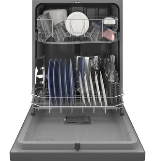 GE® Dishwasher with Front Controls