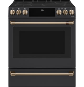 Café™ Front Control Induction Knobs and Handles - Brushed Bronze