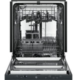 GE® ADA Compliant Stainless Steel Interior Dishwasher with Sanitize Cycle