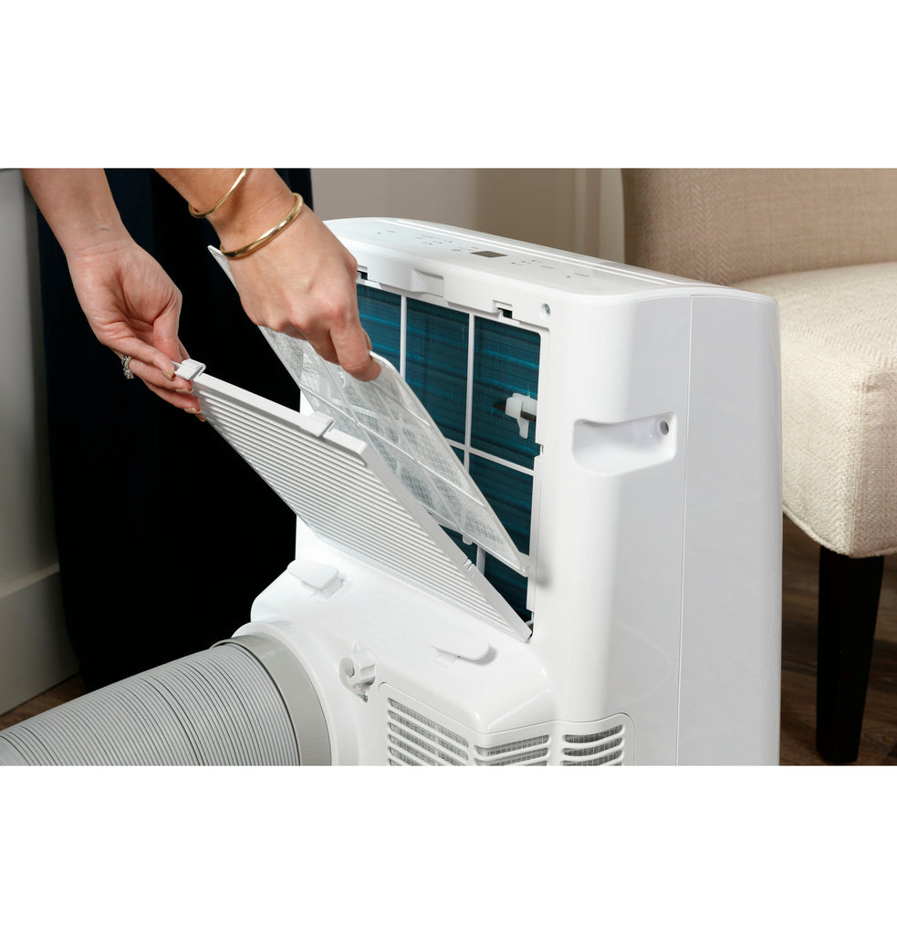 GE® 11,000 BTU Portable Air Conditioner for Medium Rooms up to 450 sq ft. (7,800 BTU SACC)