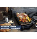 GE Profile™ 30" Built-In Gas Cooktop with 5 Burners and Optional Extra-Large Cast Iron Griddle