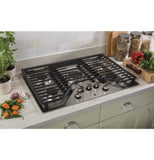 GE® 30" Built-In Gas Cooktop with 5 Burners and Dishwasher Safe Grates