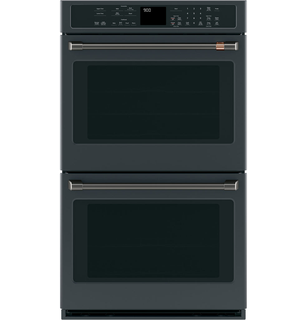 Café™ 2 - 30” Double Wall Oven Handles - Brushed Black
