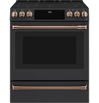 Café™ Front Control Induction Knobs and Handles - Brushed Copper