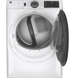 GE® 7.8 cu. ft. Capacity Smart Front Load Gas Dryer with Sanitize Cycle