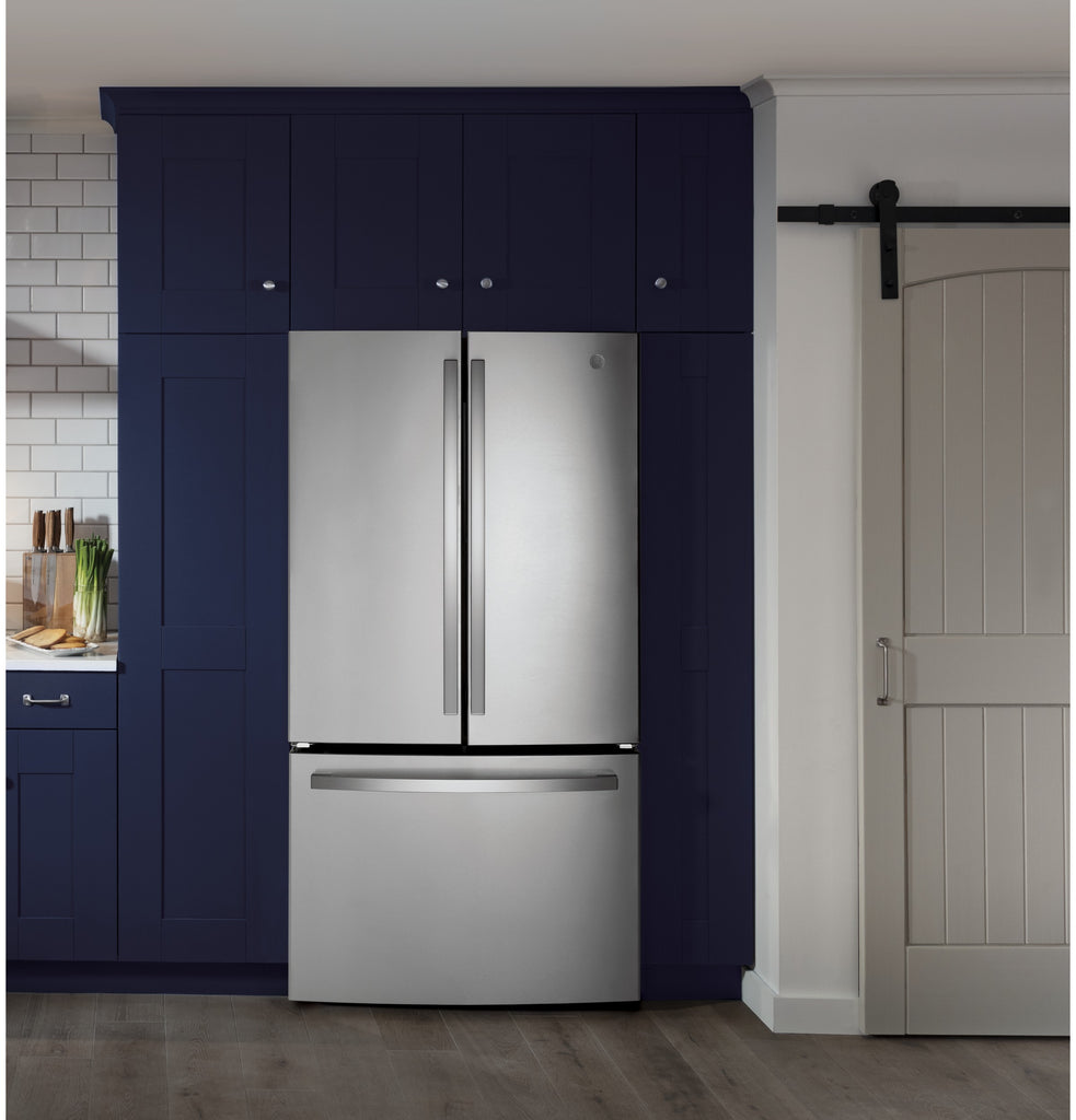 GE® ENERGY STAR® 27.0 Cu. Ft. Fingerprint Resistant French-Door Refrigerator