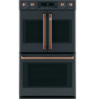 Café™ 2 French-Door Handles; 1 - 30" Handle; - Brushed Copper