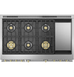 Monogram 48" Dual-Fuel Professional Range with 6 Burners and Griddle (Natural Gas)
