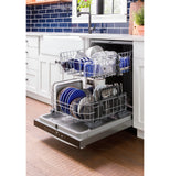 GE® Front Control with Plastic Interior Dishwasher with Sanitize Cycle & Dry Boost