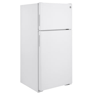 GE® ENERGY STAR® 16.6 Cu. Ft. Recessed Handle Top-Freezer Refrigerator