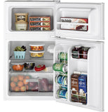 GE® Double-Door Compact Refrigerator