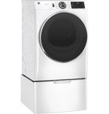 GE® 7.8 cu. ft. Capacity Smart Front Load Electric Dryer with Steam and Sanitize Cycle