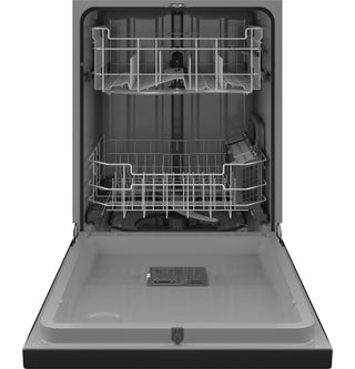 GE® Front Control with Plastic Interior Dishwasher with Sanitize Cycle & Dry Boost