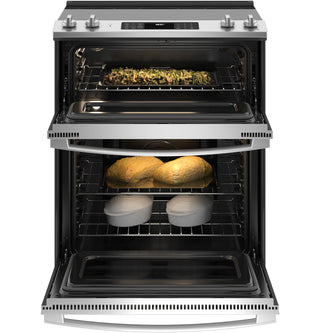 GE® 30" Slide-In Electric Convection Double Oven Range
