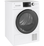 GE® 24" 4.1 Cu.Ft. Front Load Ventless Condenser Electric Dryer with Stainless Steel Basket
