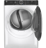 GE® 7.8 cu. ft. Capacity Smart Front Load Gas Dryer with Steam and Sanitize Cycle
