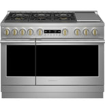 Monogram 48" Dual-Fuel Professional Range with 6 Burners and Griddle (Natural Gas)