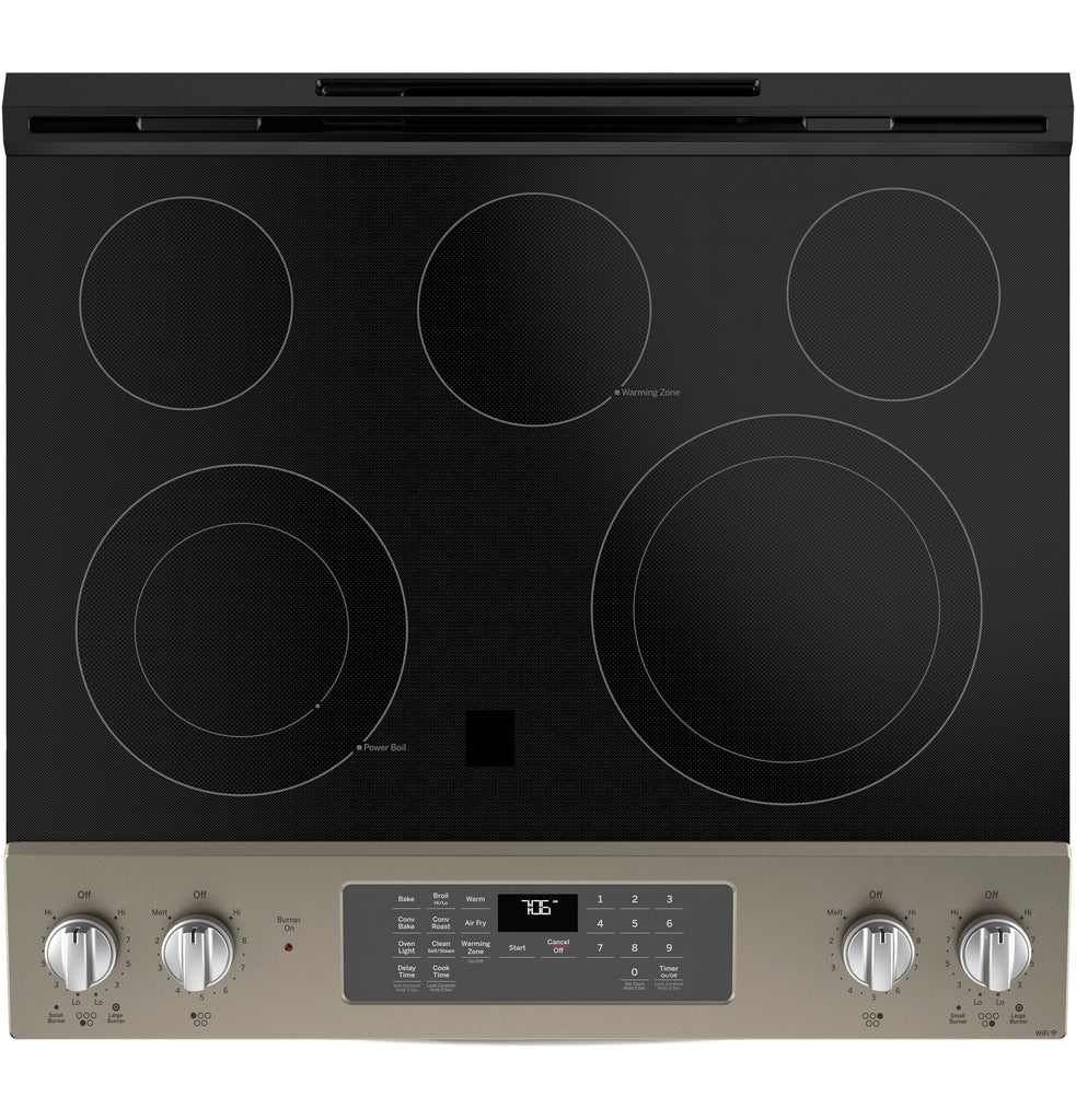 GE® 30" Slide-In Electric Convection Range with No Preheat Air Fry