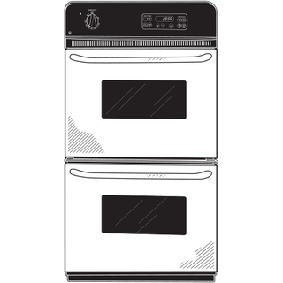 GE® 24" Double Wall Oven