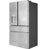Café™ ENERGY STAR® 22.3 Cu. Ft. Smart Counter-Depth 4-Door French-Door Refrigerator in Platinum Glass