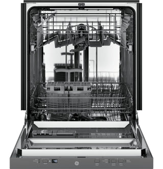 GE® ADA Compliant Stainless Steel Interior Dishwasher with Sanitize Cycle