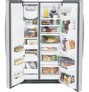 GE Profile™ Series ENERGY STAR® 25.3 Cu. Ft. Side-by-Side Refrigerator
