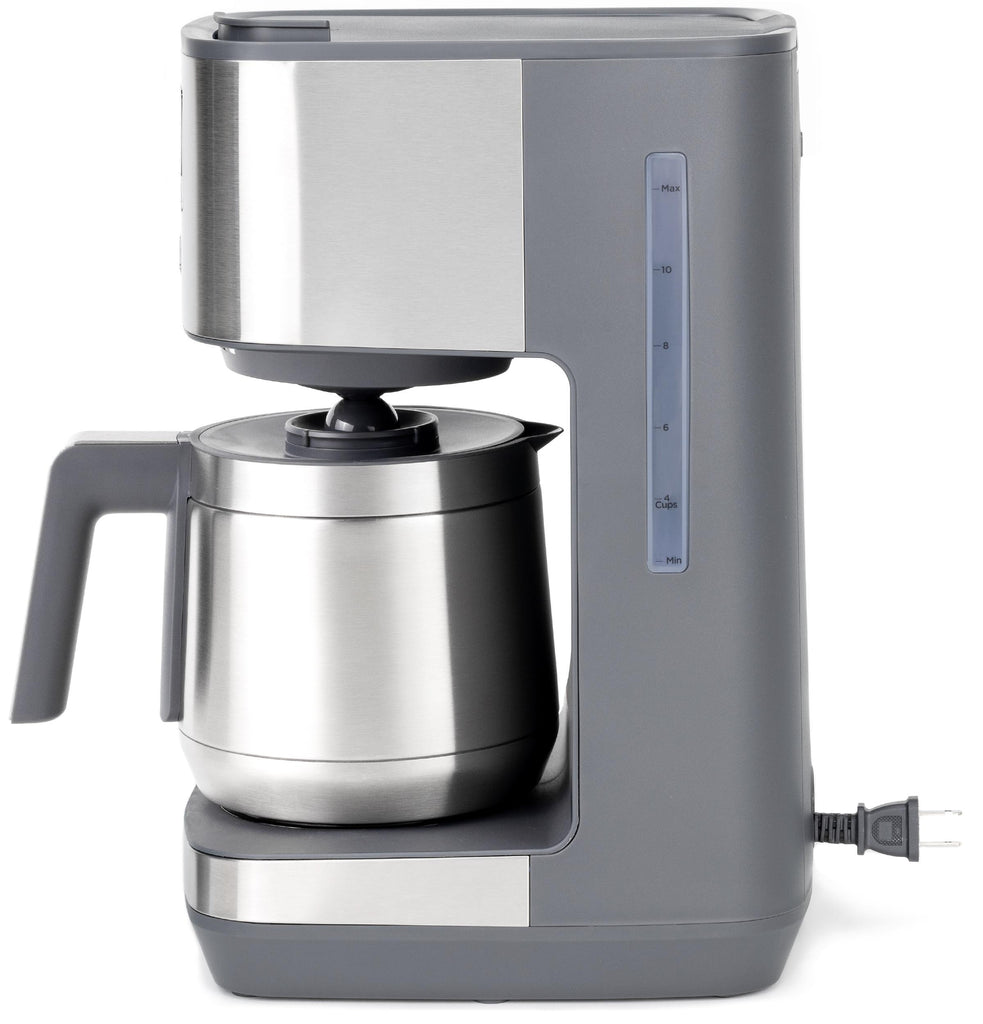 GE 10 Cup Drip Coffee Maker with Single Serve