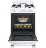 Hotpoint® 24" Front-Control Free-Standing Gas Range with Large Window