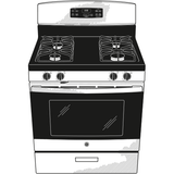 GE® 30" Free-Standing Gas Range