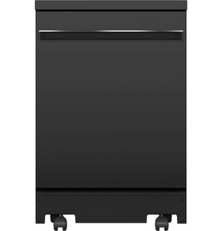 GE® 24" Stainless Steel Interior Portable Dishwasher with Sanitize Cycle
