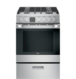 24" 2.9 Cu. Ft. Gas Free-Standing Range with Convection and Modular Backguard