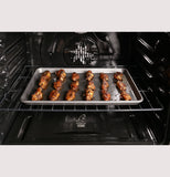 GE Profile™ 30" Free-Standing Gas Double Oven Convection Range with No Preheat Air Fry